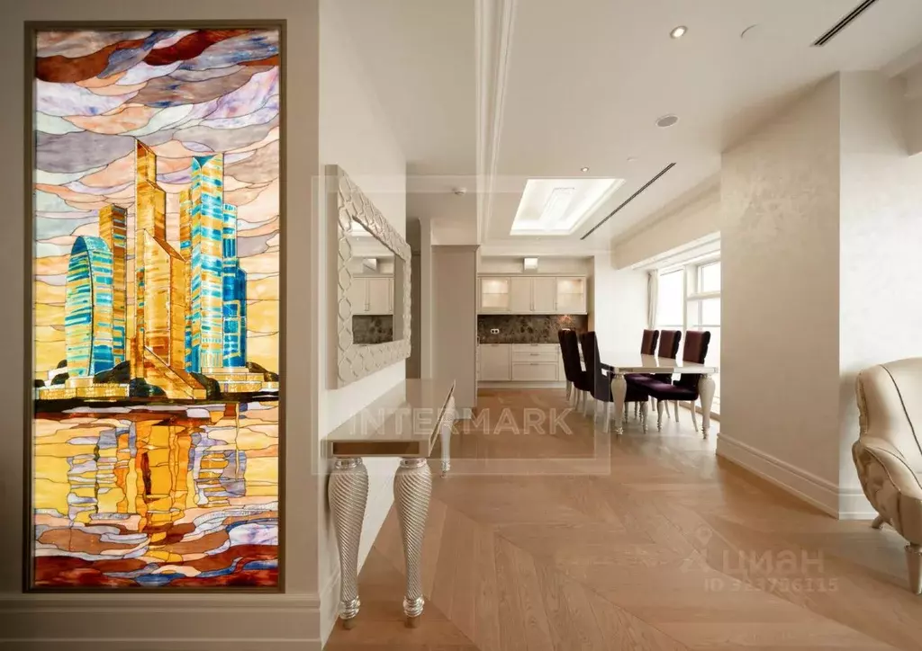 2-к кв. Москва 1-й Красногвардейский проезд, 15 (101.0 м) - Фото 2