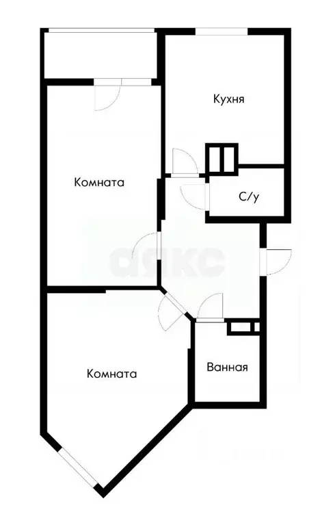 2-к кв. Московская область, Красногорск ул. Игоря Мерлушкина, 10 (65.8 ... - Фото 1