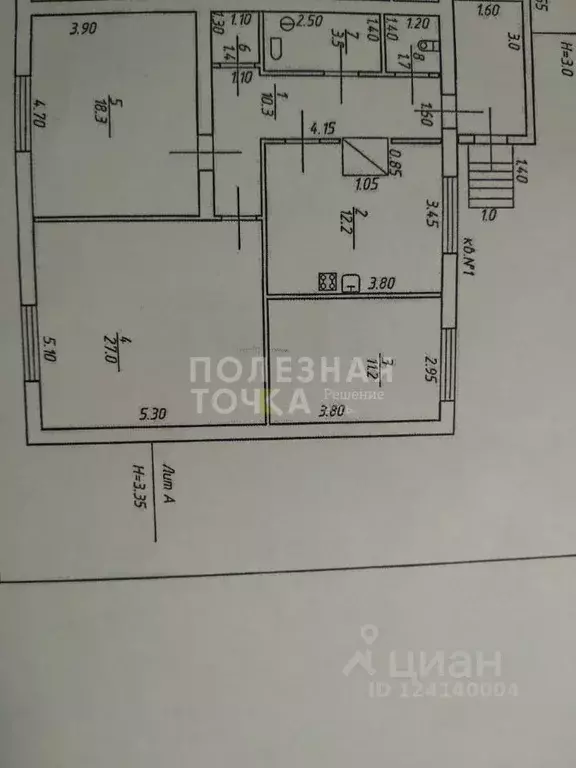 3-к кв. Новгородская область, Мошенской муниципальный округ, д. ... - Фото 2