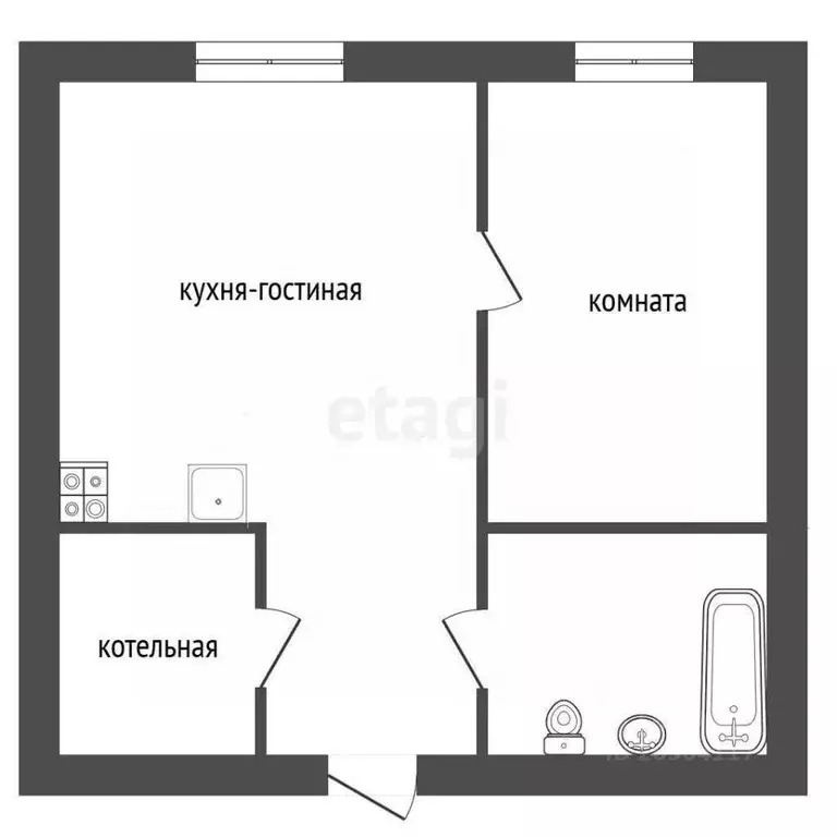 Дом в Севастополь ул. Готская, 47 (200 м) - Фото 1