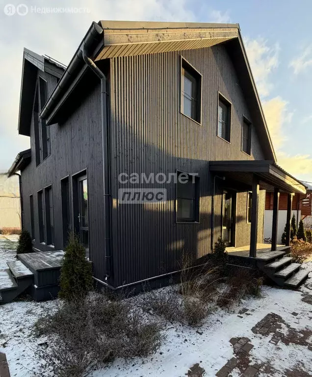 Дом в Московская область, муниципальный округ Чехов, деревня ... - Фото 2