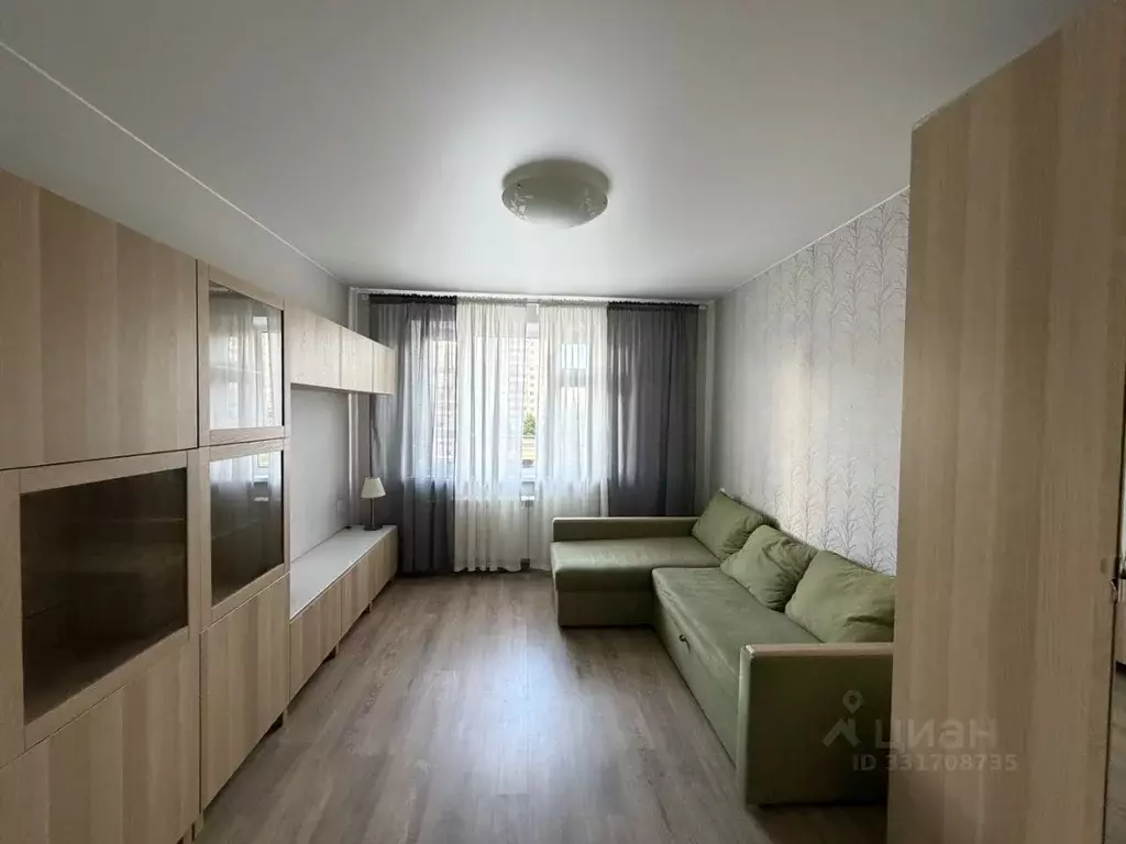 1-к кв. Санкт-Петербург ул. Олеко Дундича, 36К1 (31.6 м) - Фото 1