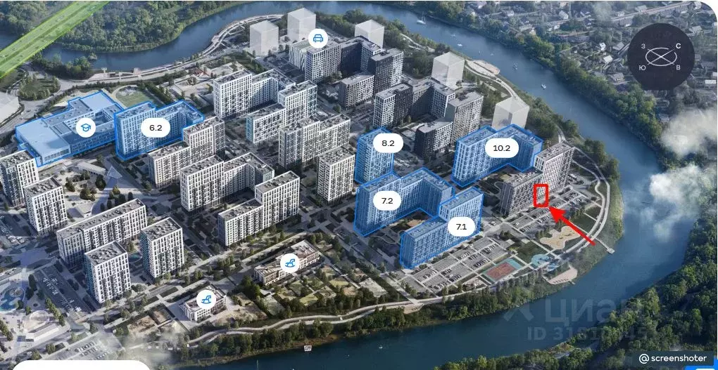 Торговая площадь в Московская область, Домодедово городской округ, с. ... - Фото 0