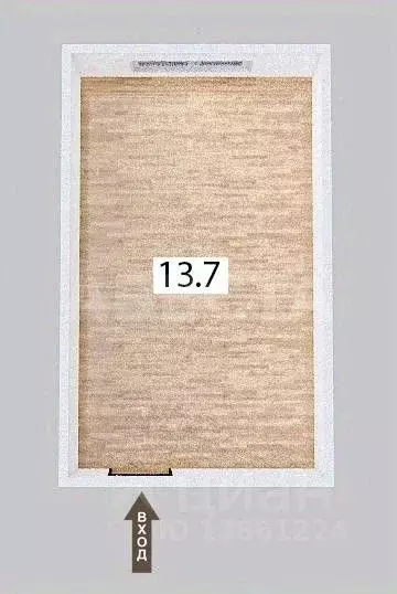 Комната Омская область, Омск Заозерный мкр, ул. Стрельникова, 7 (13.7 ... - Фото 2