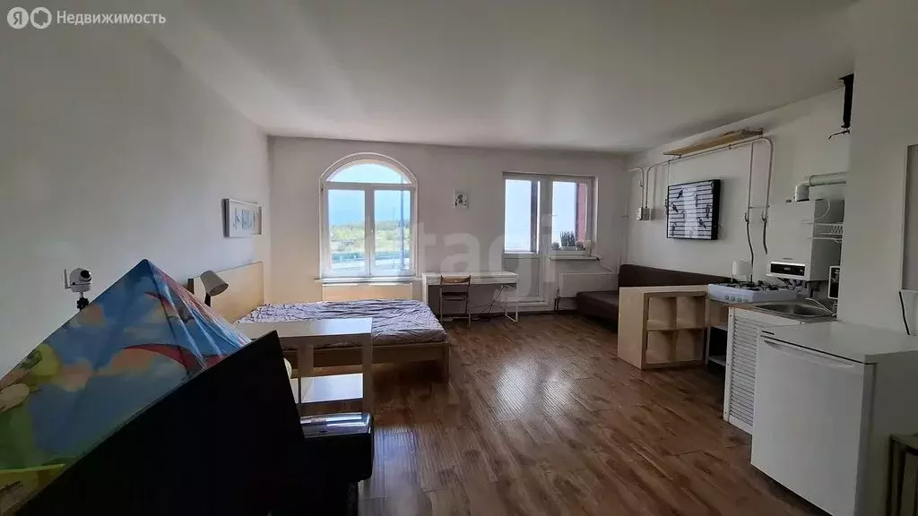 Квартира-студия: село Ромашково, Никольская улица, 8к1 (38.1 м) - Фото 1