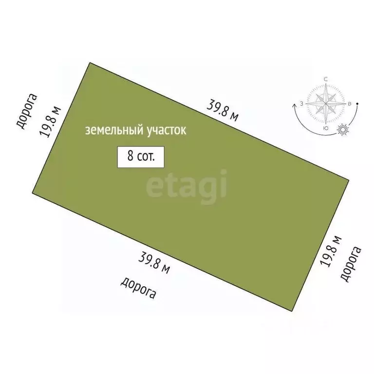 Участок в Тюменская область, Нижнетавдинский муниципальный округ, с. ... - Фото 1