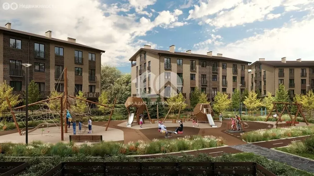 Квартира-студия: посёлок Октябрьский, жилой комплекс Альпийский ... - Фото 2