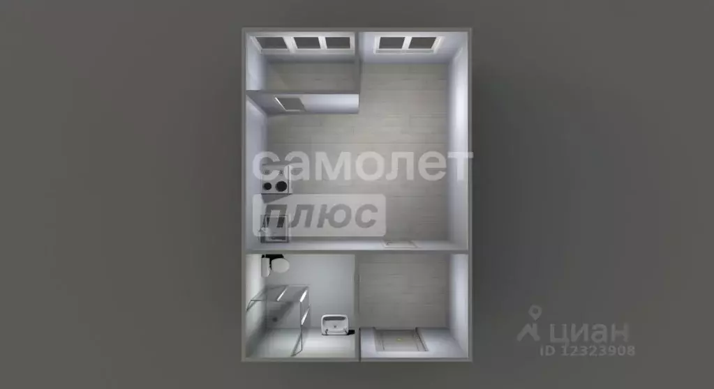 Студия Московская область, Подольск городской округ, д. Борисовка ул. ... - Фото 2