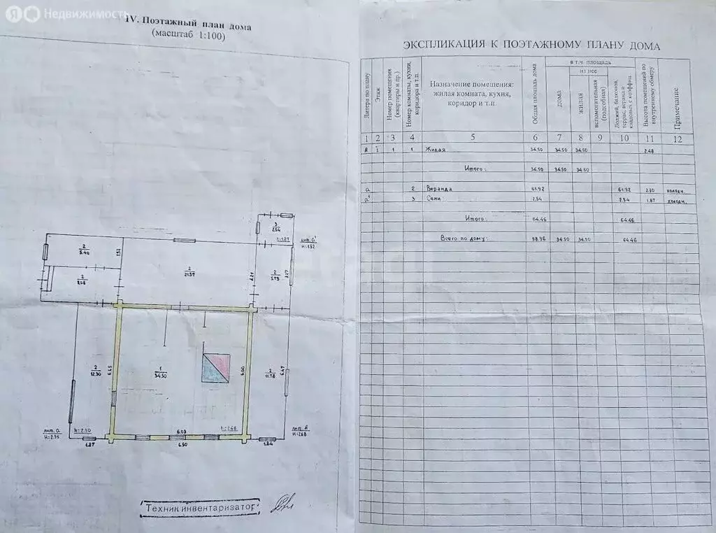 Участок в деревня Большие Яуши, Овражная улица (64 м) - Фото 1