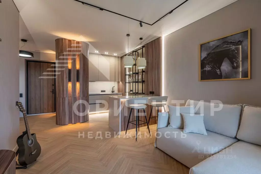 2-к кв. Свердловская область, Екатеринбург ул. Нагорная, 16 (55.0 м) - Фото 1