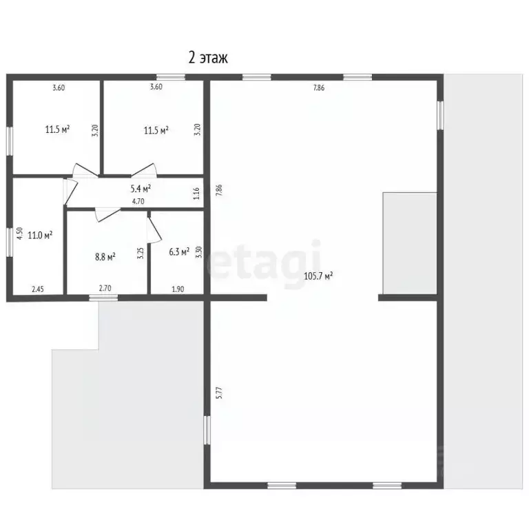 Дом в Нижегородская область, с. Дивеево ул. Орлова, 13А (312 м) - Фото 2