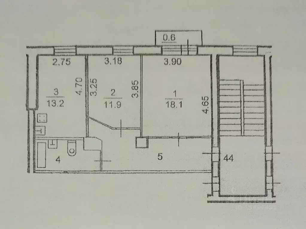 2-к кв. Псковская область, Псков Советская ул., 1/3 (60.4 м) - Фото 1