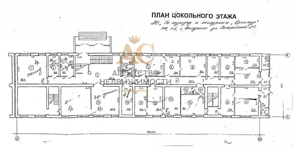 Торговая площадь в Крым, Феодосия ул. Галерейная, 21 (836 м) - Фото 0