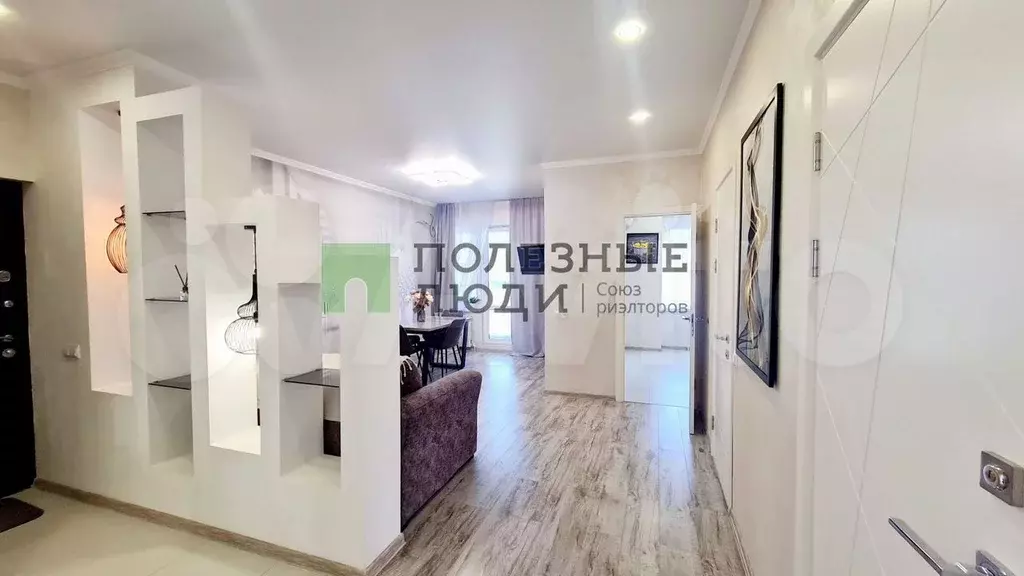2-к. квартира, 56 м, 4/8 эт. - Фото 1
