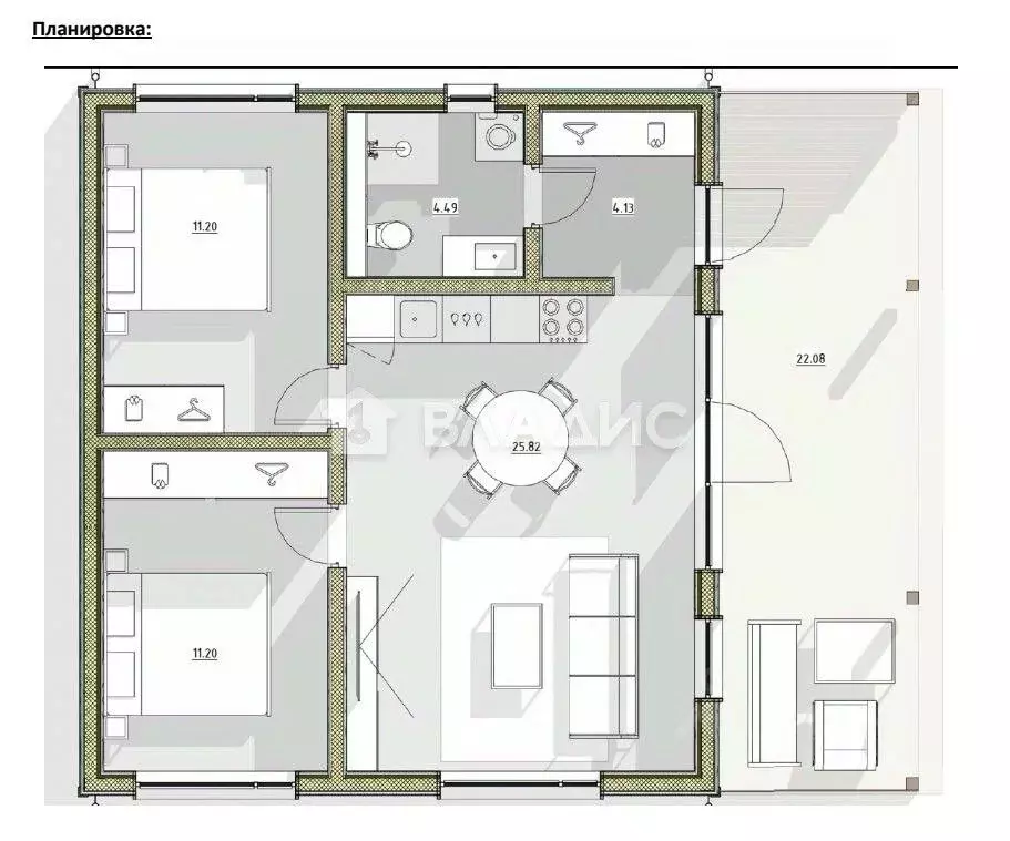 Дом в Ленинградская область, Всеволожск Щегловское Раздолье кп,  (80 ... - Фото 2