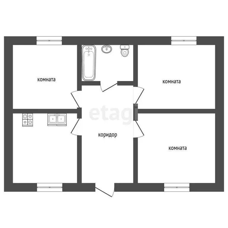 Дом, 69.1 м - Фото 1