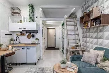 1-к кв. Татарстан, Казань ул. Абжалилова, 1/82 (20.0 м) - Фото 1