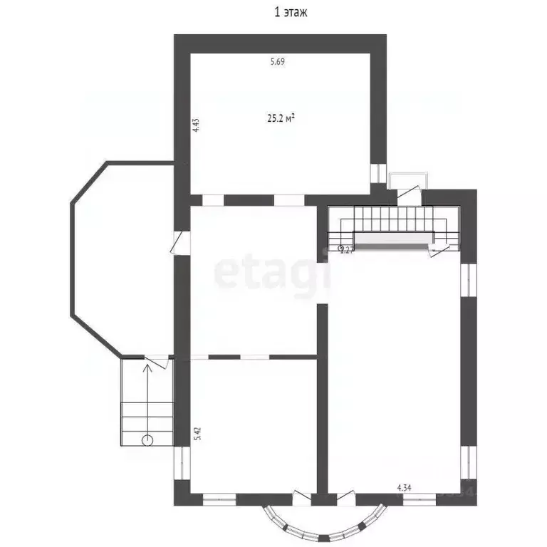 Дом в Тюменская область, Нижнетавдинский муниципальный округ, с. ... - Фото 1