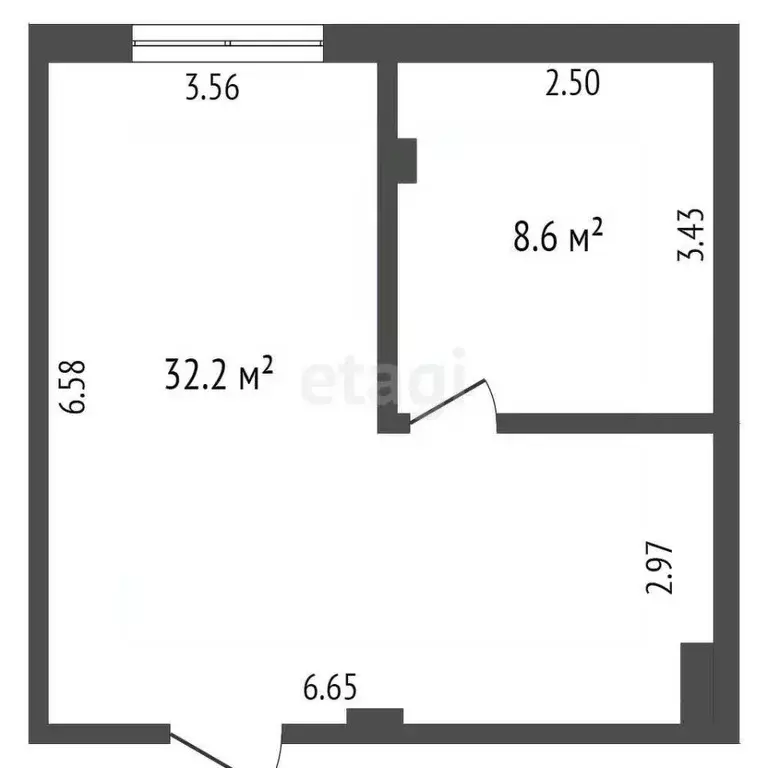 Офис в Ямало-Ненецкий АО, Новый Уренгой Сибирская ул., 31А (41 м) - Фото 1