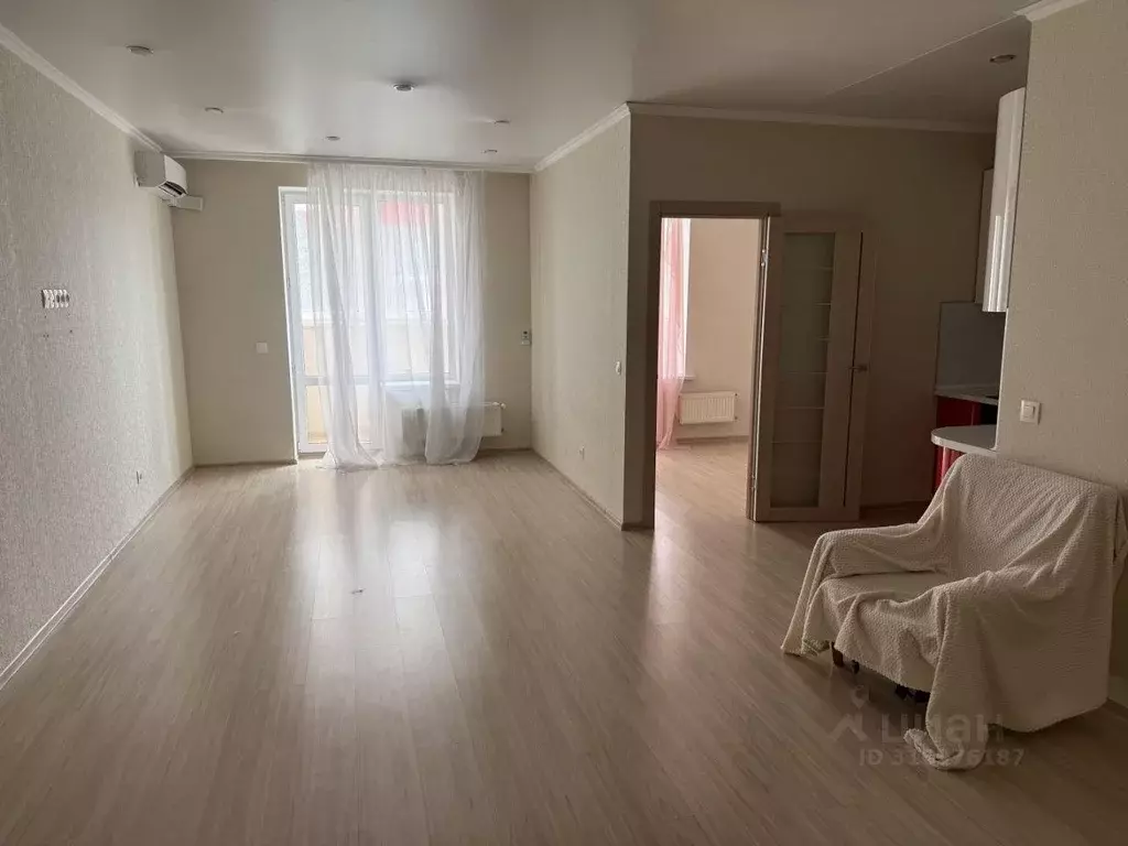 Квартира, 1 комната, 45.7 м - Фото 0