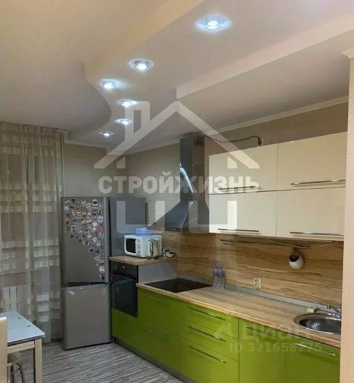 Квартира, 1 комната, 45.7 м - Фото 0