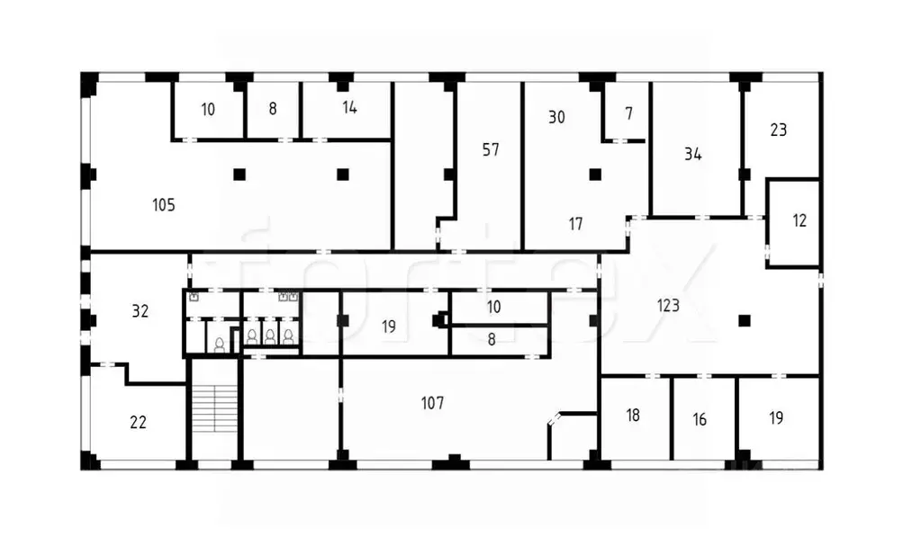 Офис в Москва 2-я Хуторская ул., 38А (714 м) - Фото 1