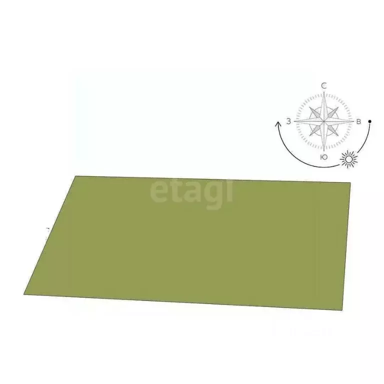 Участок в Крым, Сакский район, Молочненское с/пос, Южный дм  (10.0 ... - Фото 2