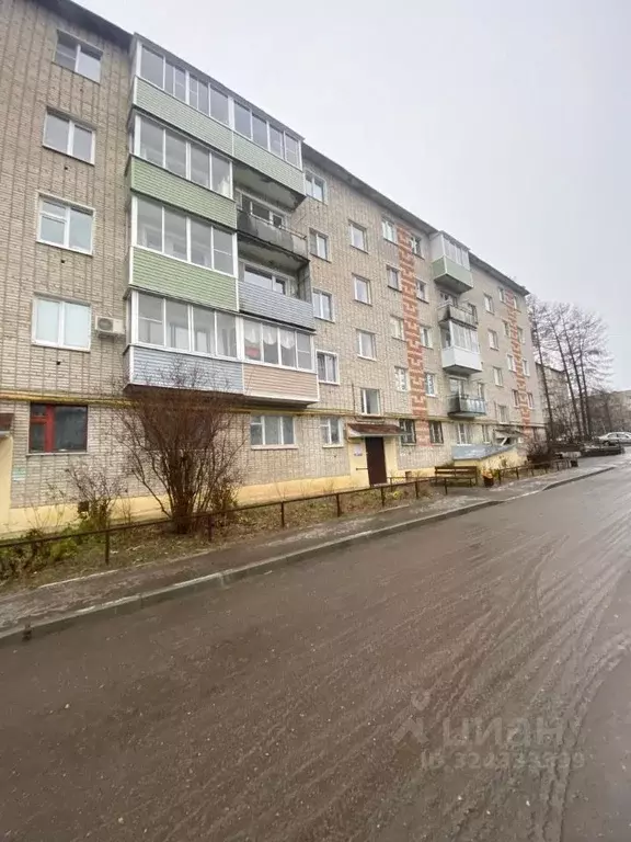 2-к кв. Владимирская область, Кольчугино ул. 50 лет Октября, 28 (45.1 ... - Фото 1