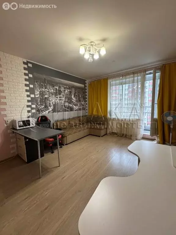 Квартира-студия: Кудрово, Европейский проспект, 8 (26.8 м) - Фото 0