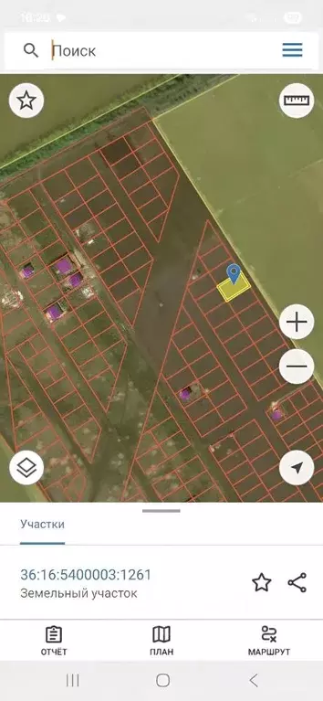 Участок в Воронежская область, с. Новая Усмань ул. Ростовская, 16 ... - Фото 1