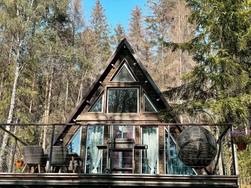 Дом в Ленинградская область, Выборгский район, Полянское с/пос, ... - Фото 1