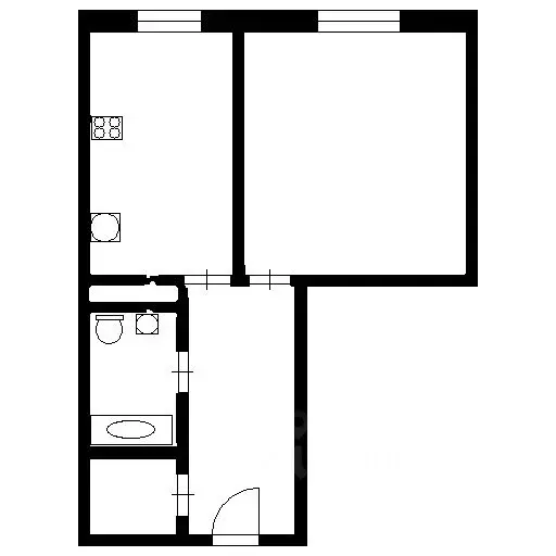 1-к кв. Московская область, Реутов просп. Мира, 12к1 (45.6 м) - Фото 2