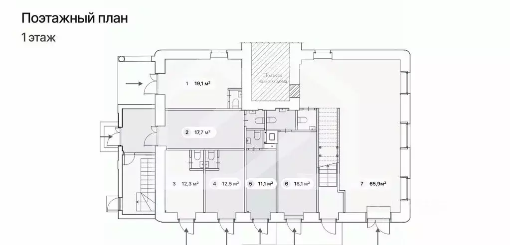 Помещение свободного назначения в Москва Бауманская ул., 33/2С3 (11 м) - Фото 2