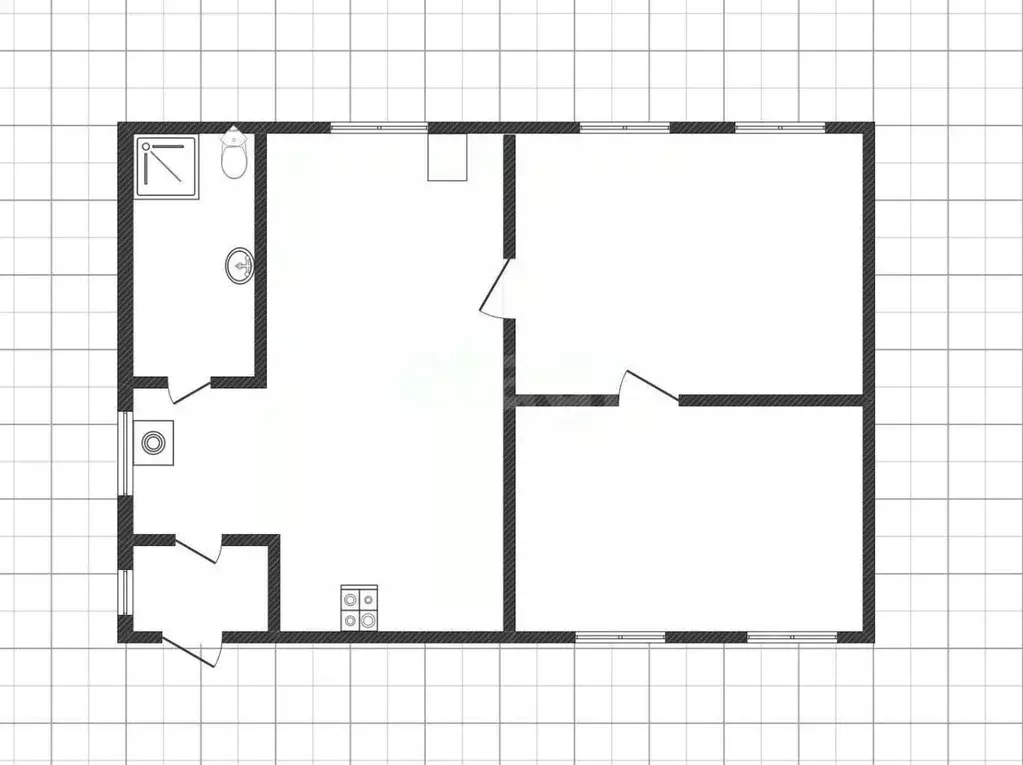 Дом в Белгородская область, Белгород ул. Павлика Морозова, 11/1 (49 м) - Фото 2