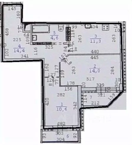 2-к кв. Свердловская область, Екатеринбург ул. Рощинская, 50 (54.9 м) - Фото 1