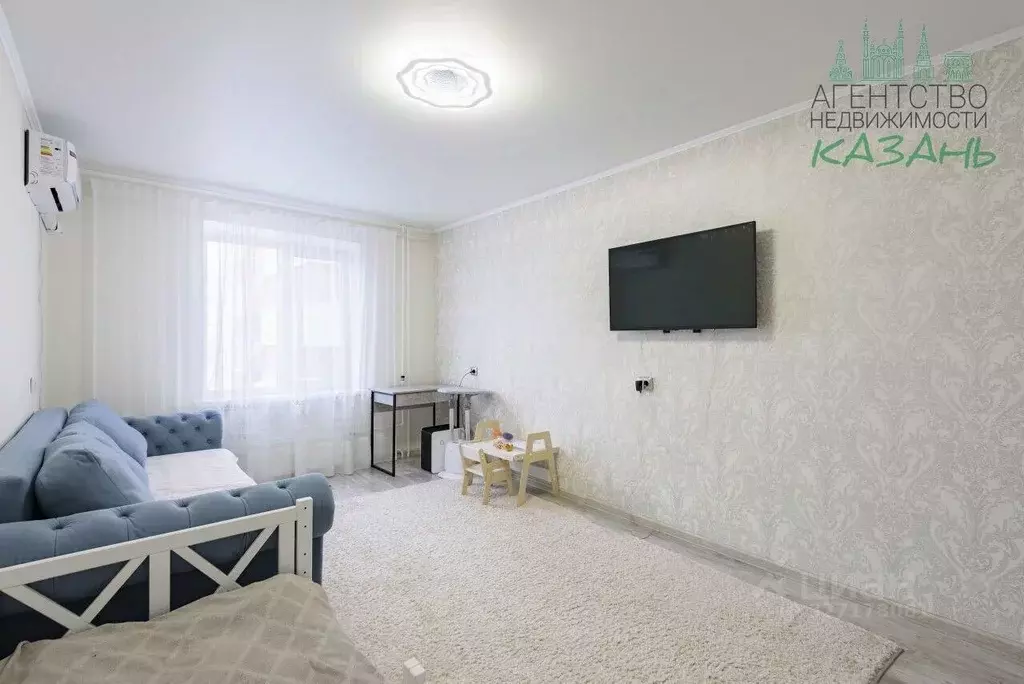 1-к кв. Татарстан, Казань ул. Джаудата Файзи, 11 (38.5 м) - Фото 2