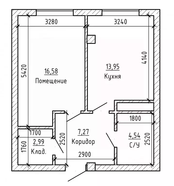 1-к кв. Кабардино-Балкария, Нальчик ул. Идарова, 174 (45.6 м) - Фото 2