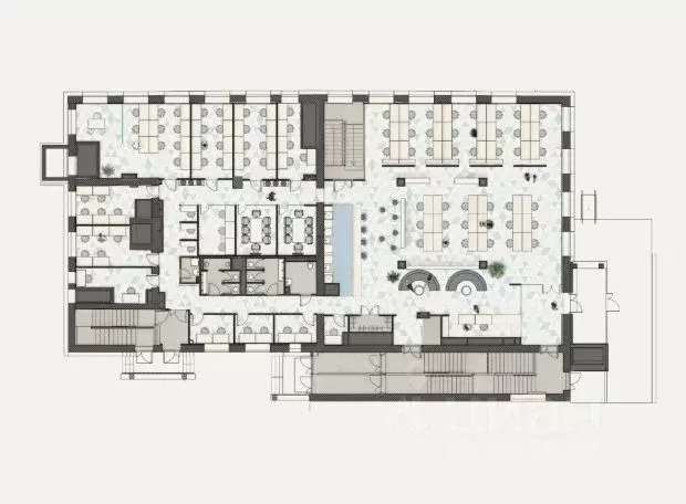 Офис в Москва Новорязанская ул., 8АС2 (988 м) - Фото 1
