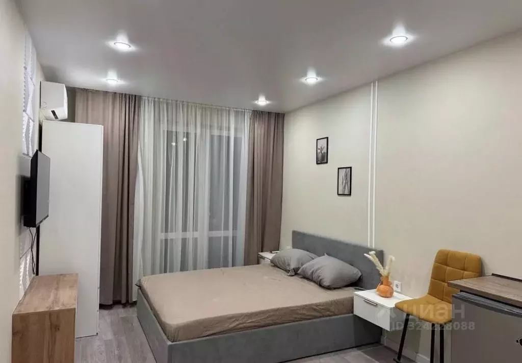 Студия Краснодарский край, Сочи ул. Искры, 88к3 (28.0 м) - Фото 1