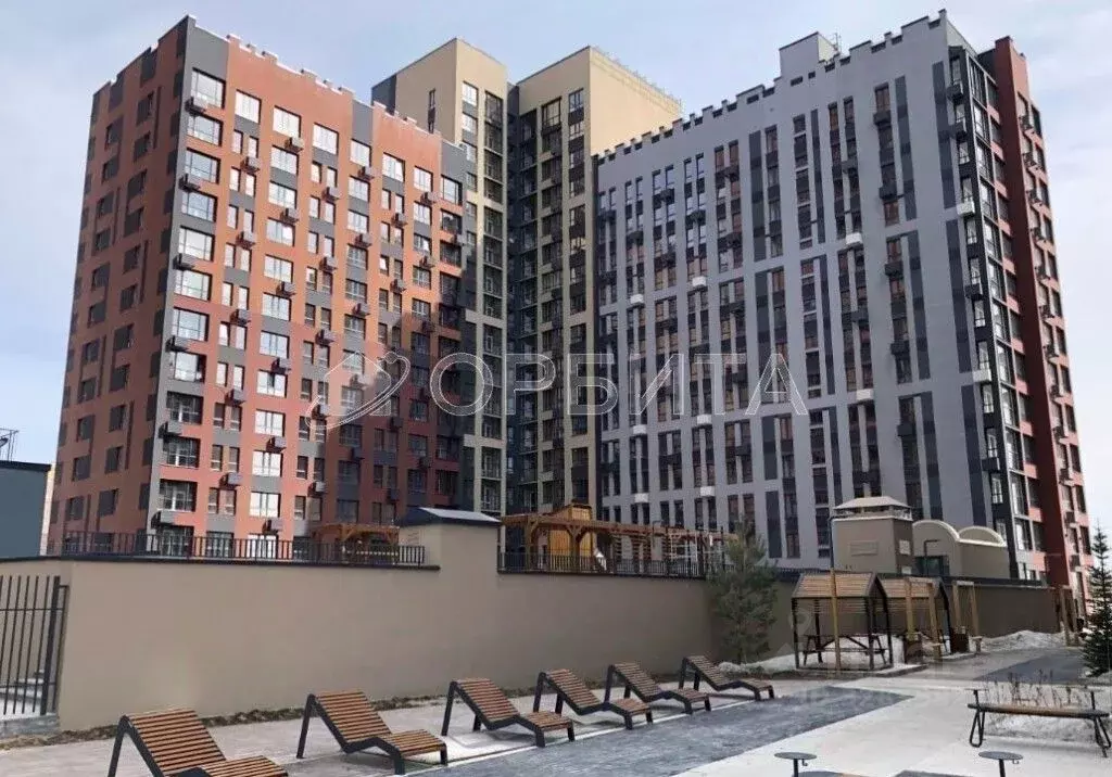 1-к кв. Тюменская область, Тюмень ул. Пожарных и Спасателей, 14 (42.6 ... - Фото 2