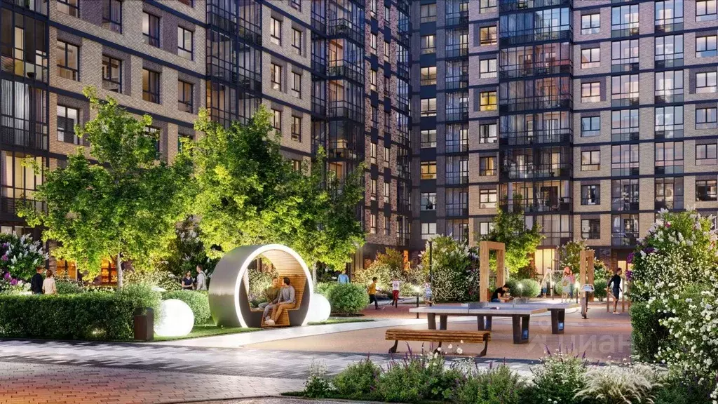 2-к кв. Ленинградская область, Всеволожский район, Заневское городское ... - Фото 2