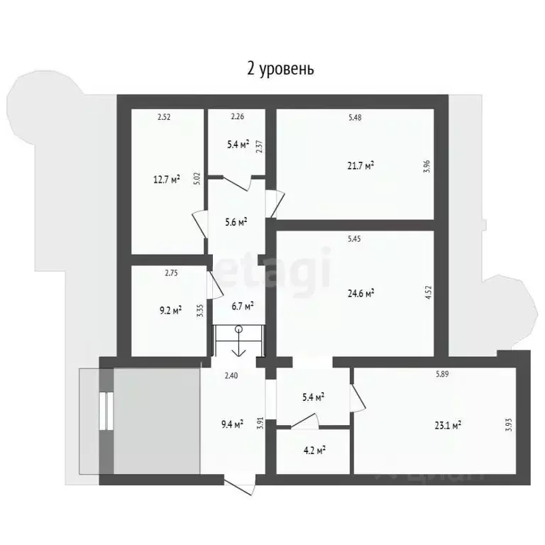 6-к кв. Тюменская область, Тюмень ул. Николая Федорова, 9 (299.4 м) - Фото 2
