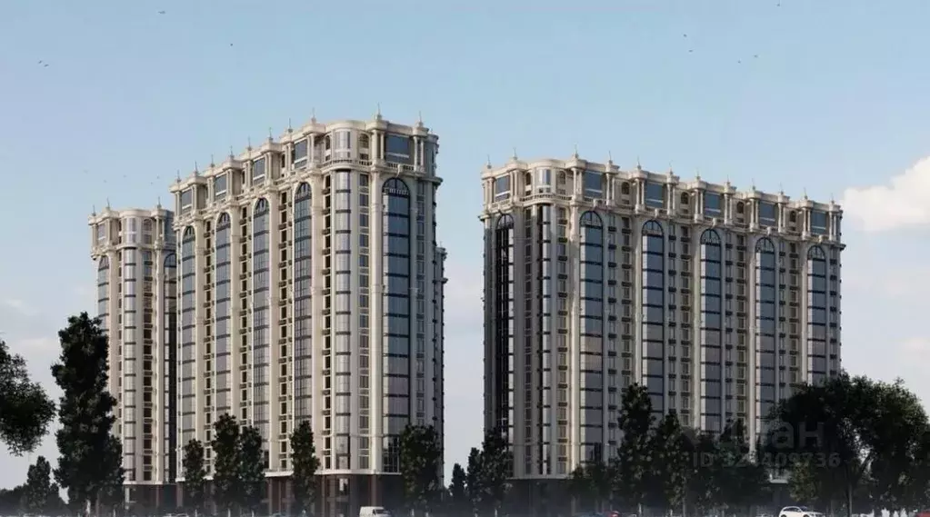 1-к кв. Чеченская республика, Грозный просп. В.В. Путина, 1Б (49.3 м) - Фото 2