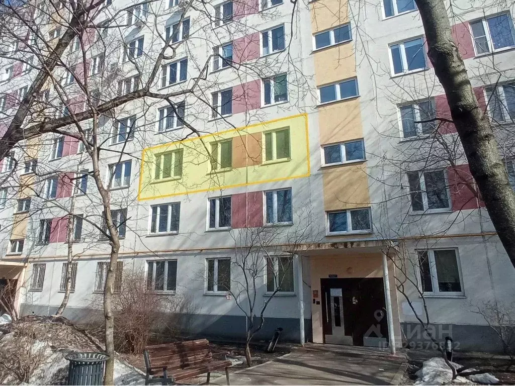 Свободной планировки кв. Москва Туристская ул., 8 (45.6 м) - Фото 2