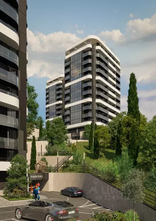 1-к кв. Крым, Алушта ул. Сергеева-Ценского, 4В (36.36 м) - Фото 2