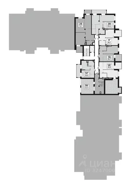 1-к кв. Волгоградская область, Волгоград пос. Ангарский, ул. ... - Фото 2