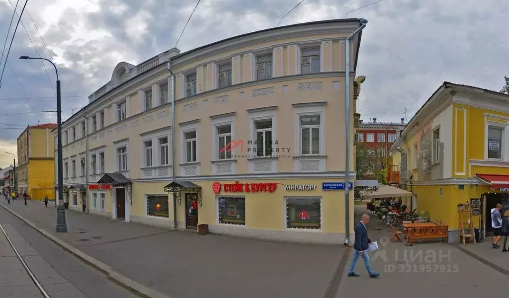 Торговая площадь в Москва Бауманская ул., 44С1 (170 м) - Фото 2