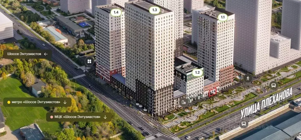 Помещение свободного назначения в Москва ул. Плеханова, 11Б (66 м) - Фото 1