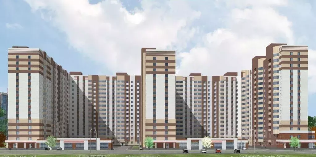 2-к кв. Тамбовская область, Тамбов ул. Чичерина, 7/1к3 (65.7 м) - Фото 2