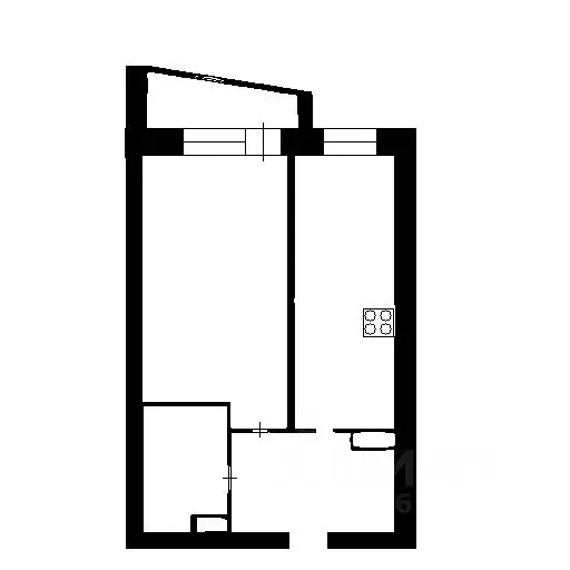 1-к кв. Санкт-Петербург Камышовая ул., 38к1 (40.0 м) - Фото 1